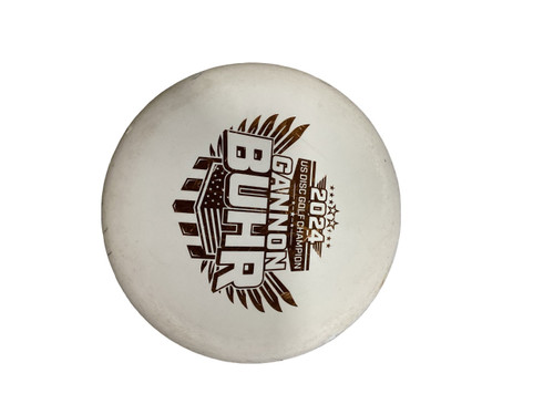 Vist Large View of Product Image Which is Used Discmania 2024 GANNON BUHR P2X Disc Golf Putter White 175g