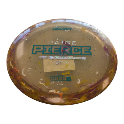 Vist Large View of Product Image Which is Used Discraft Z FLX JAWBREAKER PASSION Disc Golf Driver Brown 172g