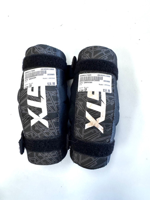 Vist Large View of Product Image Which is Used STX UNKNOWN Lacrosse Arm Pads/Guards Black SM
