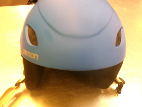 Vist Large View of Product Image Which is Used Demon Inline Skate Helmet Royal Blue SM