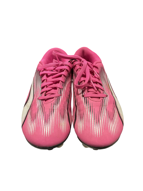 Vist Large View of Product Image Which is Used Puma Soccer Cleats Pink Junior 04