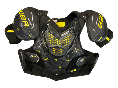 Vist Large View of Product Image Which is Used Bauer 3S Junior Shoulder Pads SM