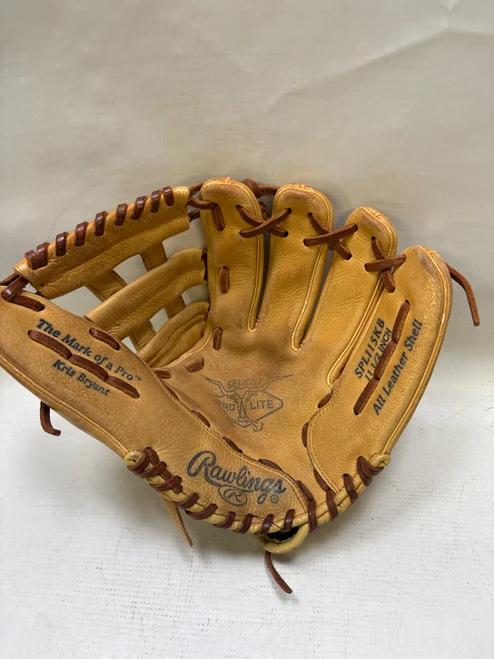 Vist Large View of Product Image Which is Used Rawlings PRO LITE BB/SB Glove RH Throw Brown 11 1/2"