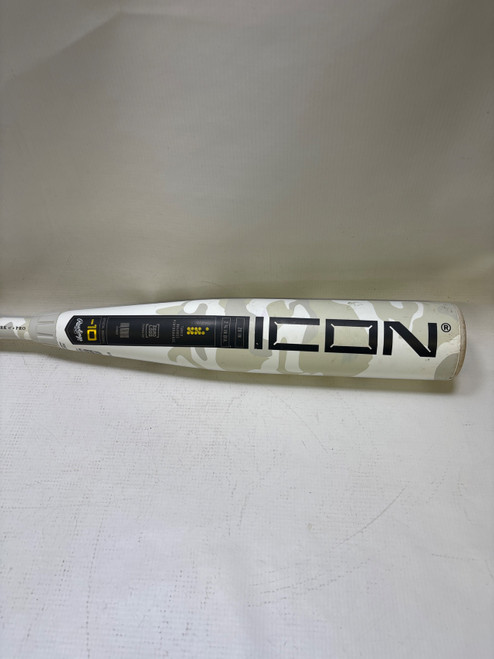 Vist Large View of Product Image Which is Used Rawlings ICON BB/SB USSSA 2 5/8 Bat 28"