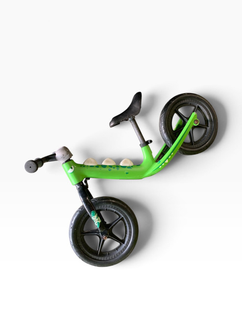 Vist Large View of Product Image Which is Used Royal Baby Balance Bike Boys Green 12"