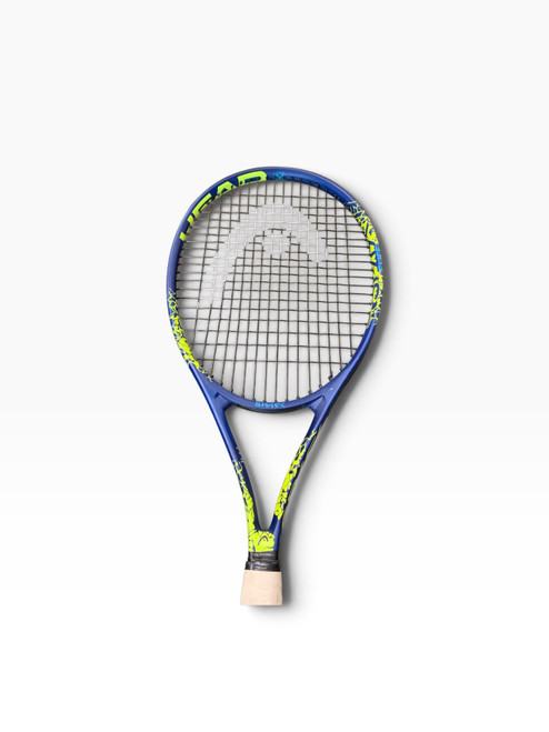 Vist Large View of Product Image Which is Used Head SPARK ELITE Adult Tennis Racquet Navy Blue 4 3/8"