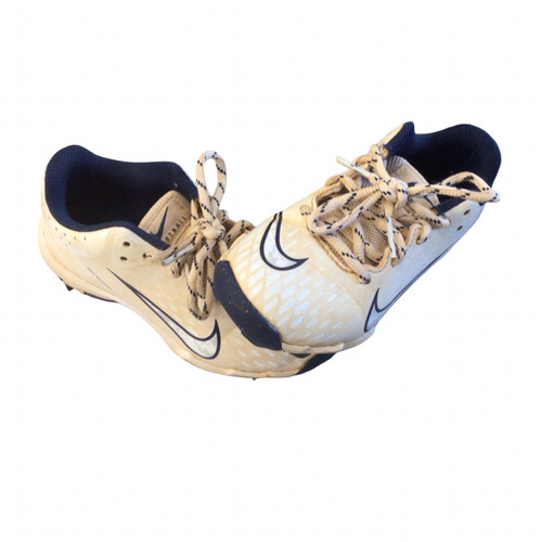 Vist Large View of Product Image Which is Used Nike SOFTBALL CLEATS BB/SB Cleats White Youth 11.0