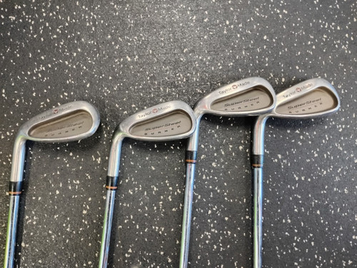 Vist Large View of Product Image Which is Used Taylormade SUPERSTEEL BURNER LH Mens Iron Set LH 6I-9I