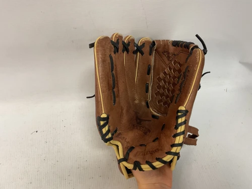 Vist Large View of Product Image Which is Used Mizuno POWER CLOSE BB/SB Glove LH Throw Brown 11 1/2"