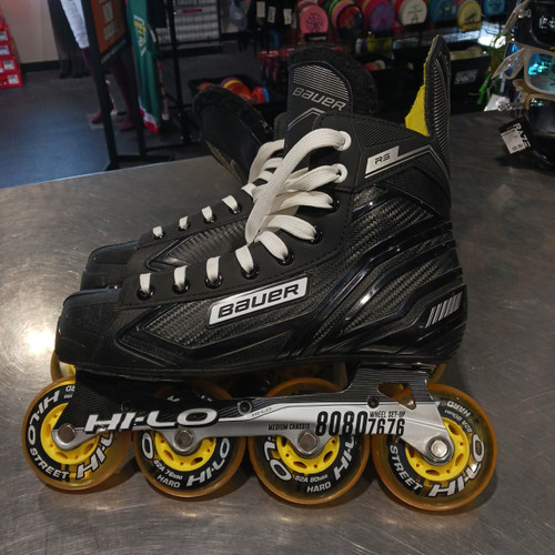 Vist Large View of Product Image Which is Used Bauer RS Senior Rec Fitness Skates Black Senior 7