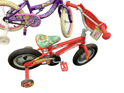 Vist Large View of Product Image Which is Used Huffy PAW PATROL Training Wheel Bike Boys Red 14"