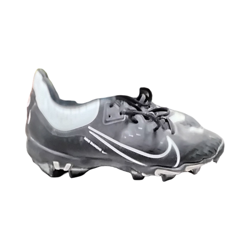Vist Large View of Product Image Which is Used Nike HYPERDIAMOND 4 BB/SB Cleats Black Senior 9