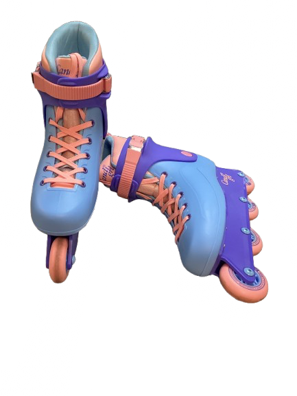 Vist Large View of Product Image Which is Used CANDI GIRL Senior Rec Fitness Skates Carolina Blue Senior 9