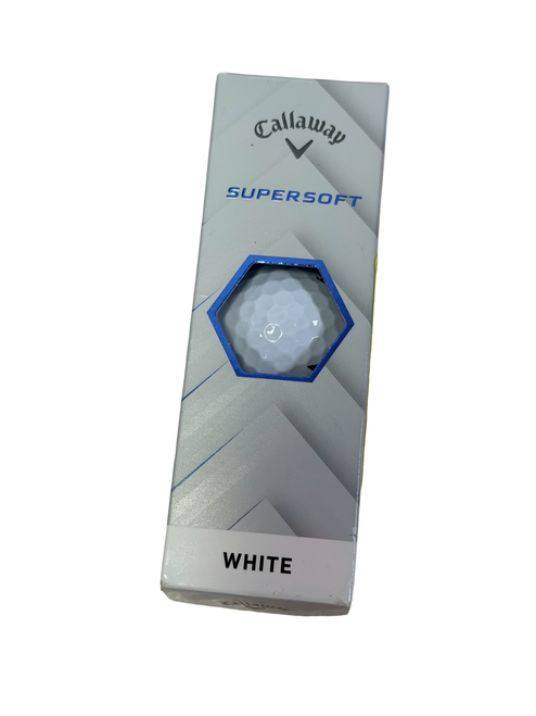 Vist Large View of Product Image Which is New Callaway SUPERSOFT 3 Ball - Golf Ball Sleeve