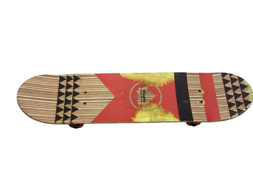 Vist Large View of Product Image Which is Used 7 1/2 IN MAPLE SKATEBOARD Complete Skateboard Natural 7 1/2"