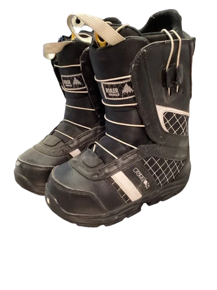 Vist Large View of Product Image Which is Used Burton IMPRINT Boys Snowboard Boots Black Junior 04