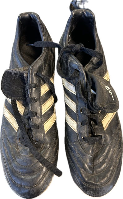 Vist Large View of Product Image Which is Used Adidas Soccer Cleats Black Senior 9
