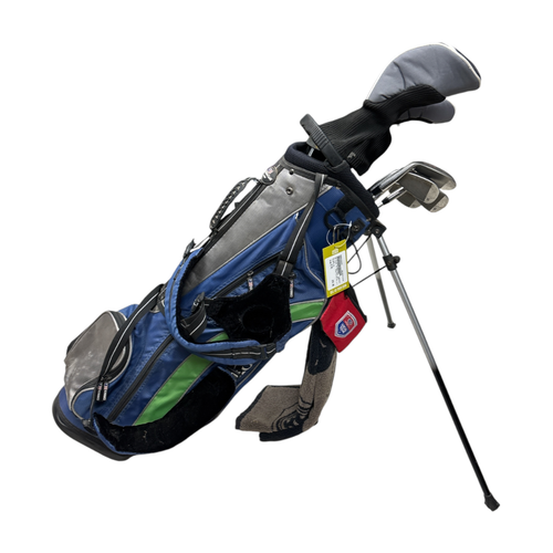 Vist Large View of Product Image Which is Used US Kids ULTRALIGHT DV1 Jr Package Set Right Hand Green 9 Piece
