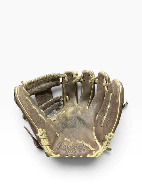 Vist Large View of Product Image Which is Used Rawlings D150IDBCC BB/SB Glove RH Throw Brown 11 1/2"