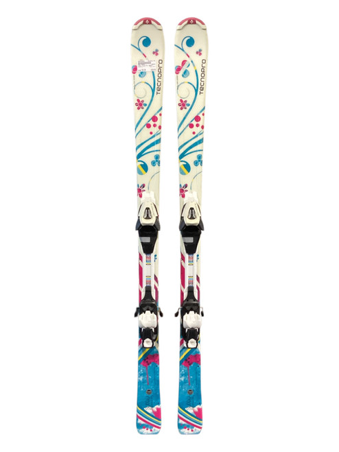 Vist Large View of Product Image Which is Used Tecno Pro SWEETY Girls DH Ski/Binding None 140 cm