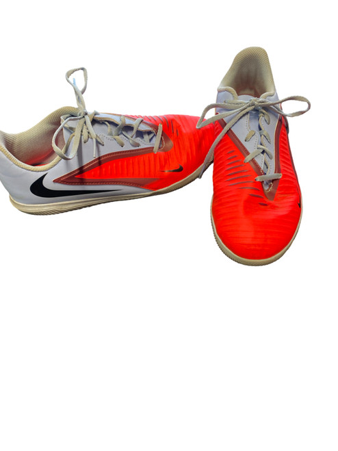 Vist Large View of Product Image Which is Used Nike Soccer Indoor Shoes Royal Blue Junior 05.5
