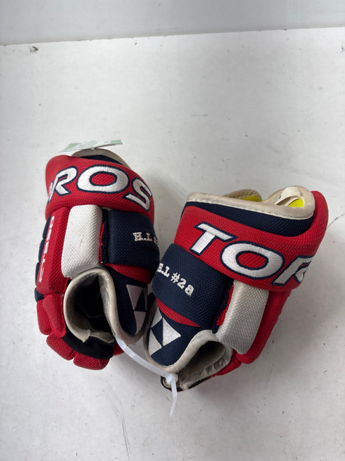 Vist Large View of Product Image Which is Used Fischer CT850 TOROS Youth Gloves Red 9"