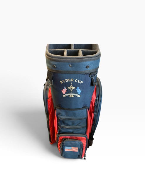 Vist Large View of Product Image Which is Used RYDER CUP BAG Mens Cart Bag Navy Blue