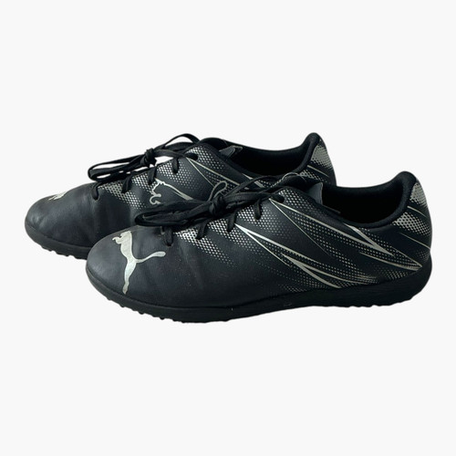Vist Large View of Product Image Which is Used Puma Soccer Turf Shoes Black Senior 5.5