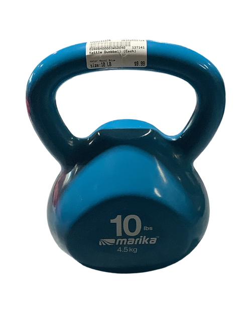 Vist Large View of Product Image Which is Used Kettle Dumbbell (Each) Royal Blue 10 lb