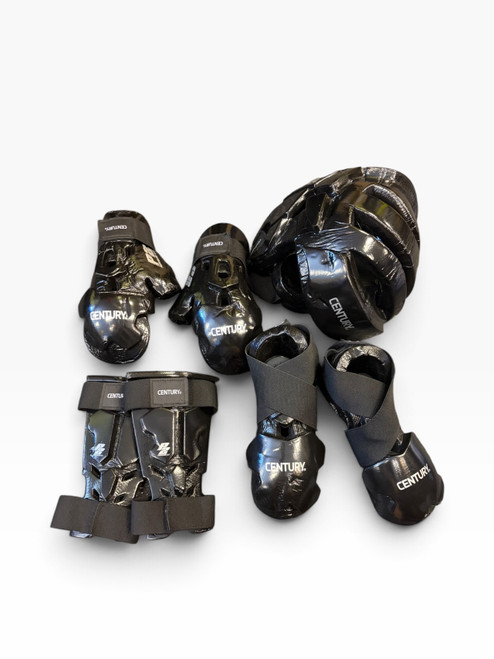Vist Large View of Product Image Which is Used Century Martial Arts Head Gear Black