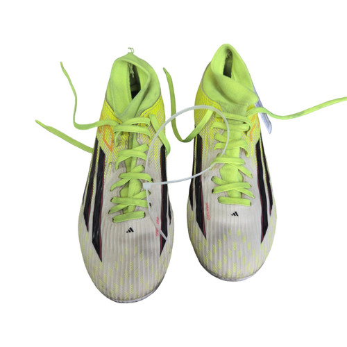 Vist Large View of Product Image Which is Used Adidas F50 SZ5.5 SOCCER CLEATS Soccer Cleats Yellow Junior 05.5