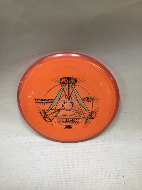 Vist Large View of Product Image Which is Used Axiom TRANCE Disc Golf Driver Orange