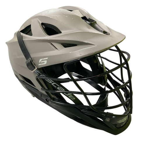Vist Large View of Product Image Which is Used Cascade S ADULT Lacrosse Helmet Grey MD