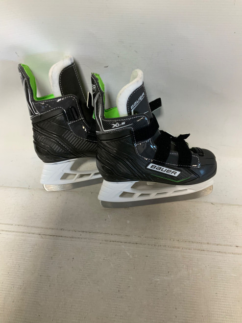 Vist Large View of Product Image Which is Used Bauer XLS VELCRO Youth Hockey Skate Youth 11.0