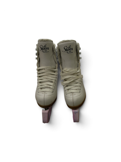 Vist Large View of Product Image Which is Used Jackson SOFT SKATE 380 Girls Figure Skate White Junior 02