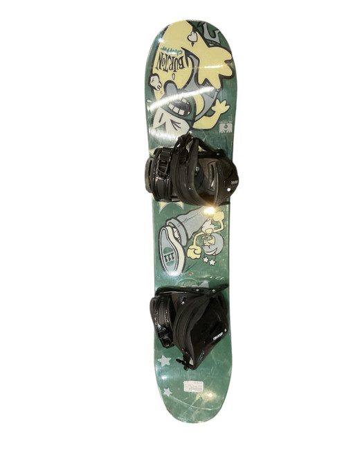 Vist Large View of Product Image Which is Used Burton CHOPPER 108CM Boys Board/Binding Dark Green 108 cm