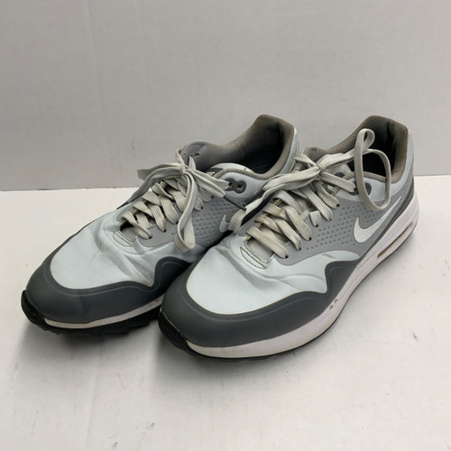 Vist Large View of Product Image Which is Used Nike AIR MAX Mens Golf Shoes White Senior 8.5