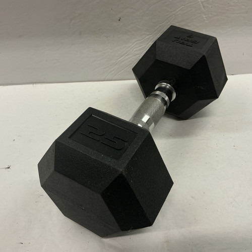 Vist Large View of Product Image Which is Used True Hex Dumbbell 25 lb