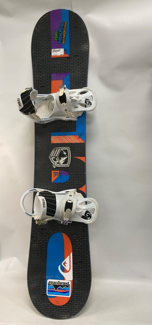 Vist Large View of Product Image Which is Used Burton HERO Boys Board/Binding Navy Blue And Grey 138 cm