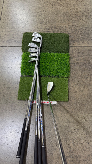 Vist Large View of Product Image Which is Used Mizuno JPX 919 HOT METAL Mens Iron Set RH 5I-GW/AW