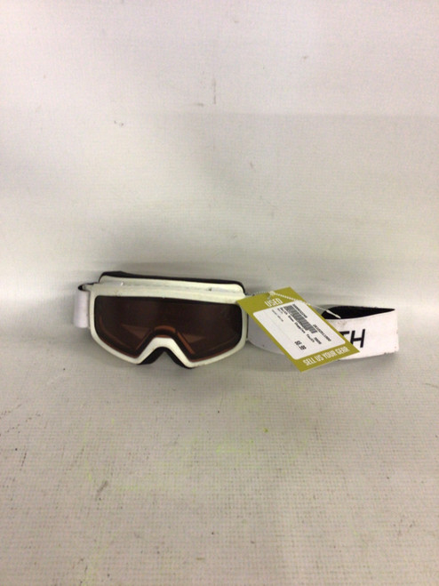 Vist Large View of Product Image Which is Used Smith Snow Goggles Youth White