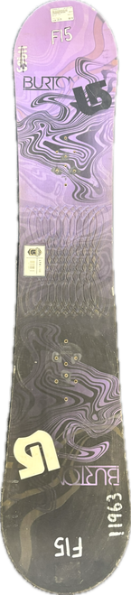 Vist Large View of Product Image Which is Used Burton F15 Mens Snowboard Only Purple 138 cm