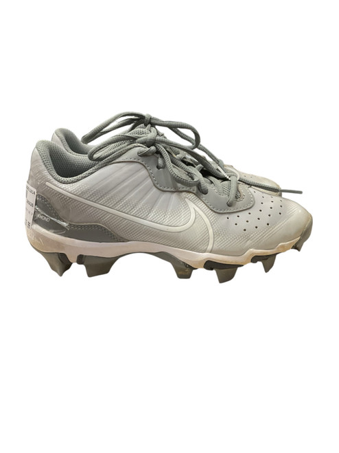 Vist Large View of Product Image Which is Used Nike TROUT SZ 3 BB/SB Cleats Grey Junior 03