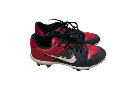 Vist Large View of Product Image Which is Used Nike A07583-007 BB/SB Cleats Red Junior 03.5