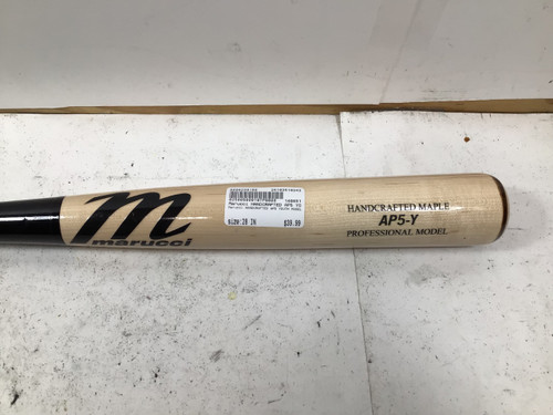 Vist Large View of Product Image Which is Used Marucci HANDCRAFTED AP5 YOUTH MODEL BB/SB Wood Bat 28"