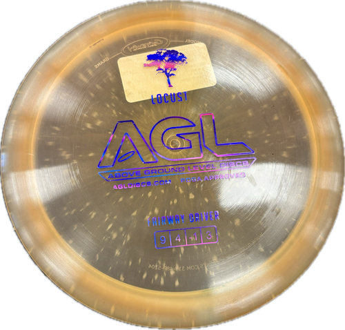 Vist Large View of Product Image Which is Used Gateway LOCUST AGL Disc Golf Driver Orange