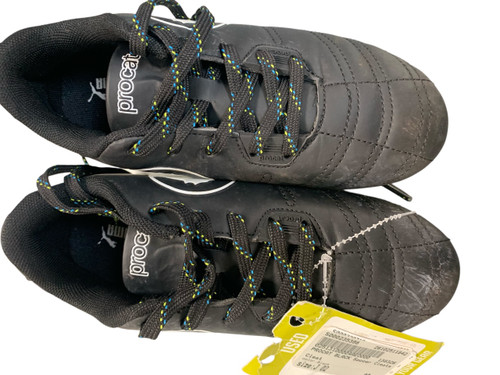 Vist Large View of Product Image Which is Used Soccer Cleats Black Junior 02