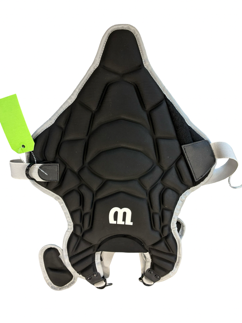 Vist Large View of Product Image Which is Used Wilson WILSON CHEST PROTECTOR Catchers Chest Protector Black Youth