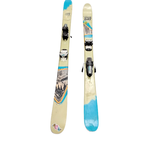 Vist Large View of Product Image Which is Used Line SICK DAY W/ MARKER GRIFFON X13 BINDINGDS Mens DH Ski/Binding Tan 162 cm