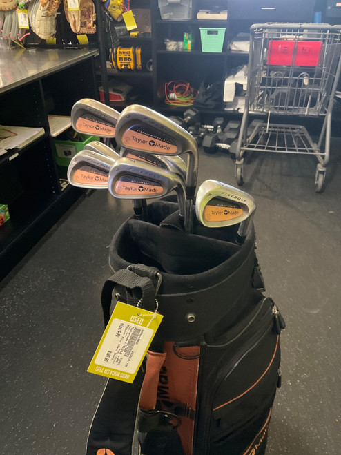 Vist Large View of Product Image Which is Used Taylormade FIRESOLE Mens Iron Set RH 4I-PW